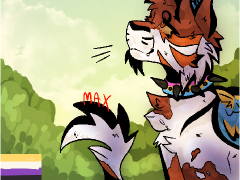 New pfp! for pride month :)