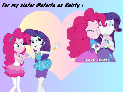 For My Sister @Sterta as Rarity !