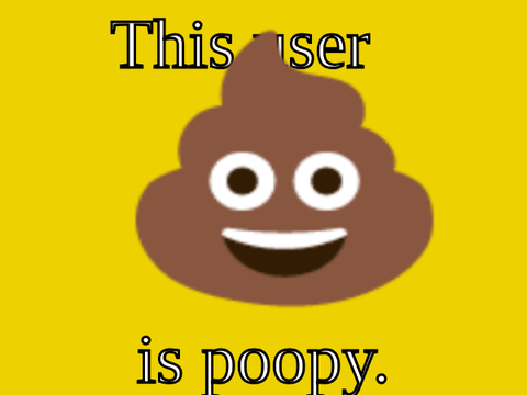 This user is poo.