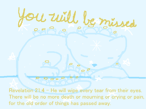 You will be missed... 