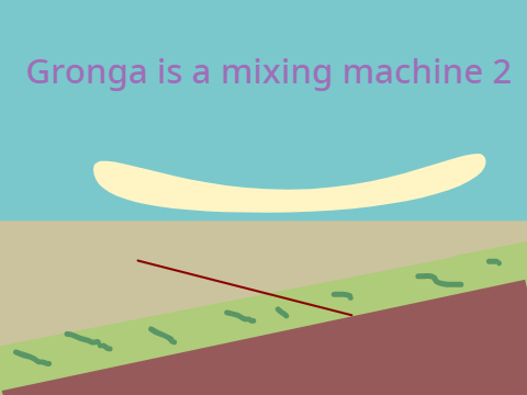 Gronga is a mixing machine 2