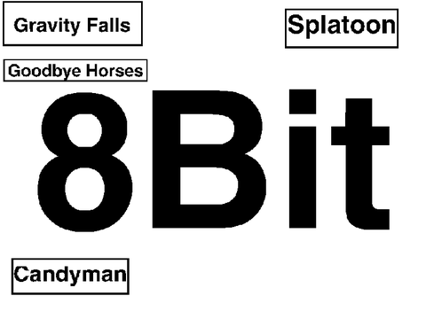 candyman plus others in 8 bit