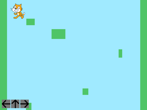なんか出来てた上に登るだけのゲーム
