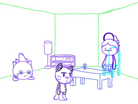 Stop chewing so loud (never finished)