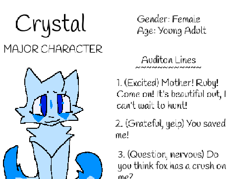LOOK AT MY PAGE || Crystals VOICE AUDITIONS ||  remix