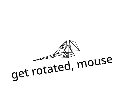 rotat e   mous e