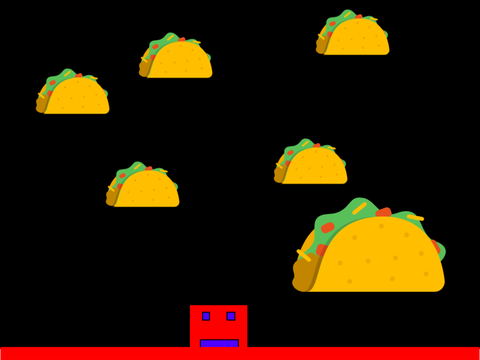 It’s raining tacos the game