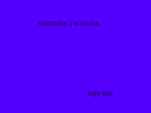 Odchodzę
