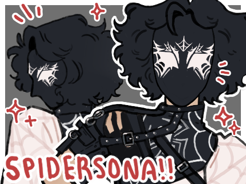 widowed black || spidersona