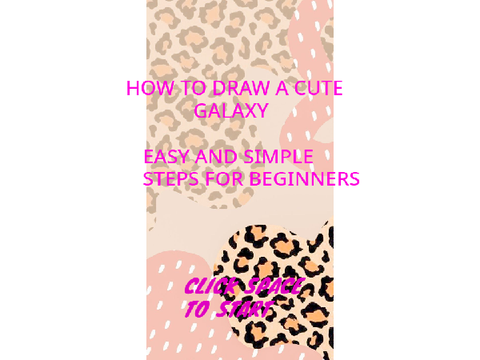 How to draw a galaxy
