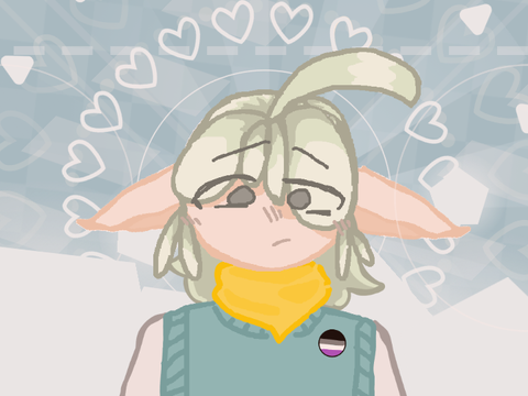 [Just not into you . alien] (pride month!!)