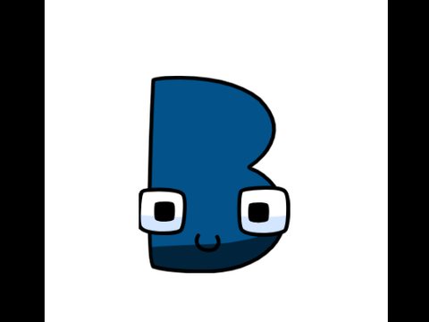 B