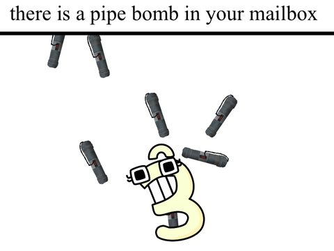 there is a pipe bomb in your mailbox