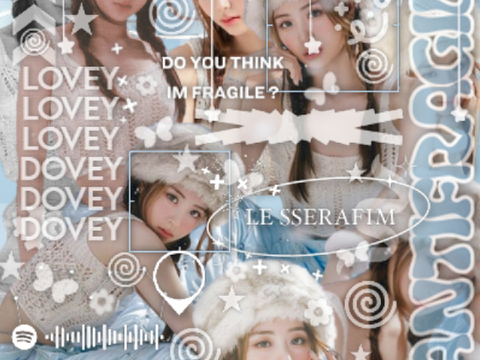 # ANTIFRAGILE ☆ YUNJIN ⭮