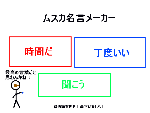 ムスカ名言メーカー remix