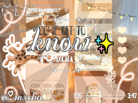  ͟͟͞͞➳❥ {✧ 001 | c⩇me get t⩇ kn⩇w me!~ } ૮꒰ ˶• ༝ •˶꒱ა ✨