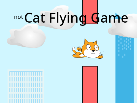 not Cat Flying Game