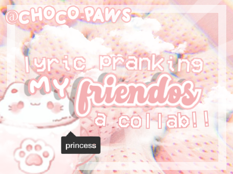 ☆ lyric - pranking my fr!end0s ૮꒰•༝  •。꒱ა