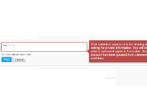 I was "totally" asking for private information...totally-