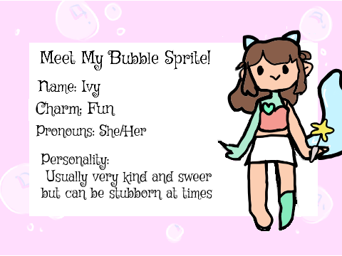 My Bubble Sprite! 