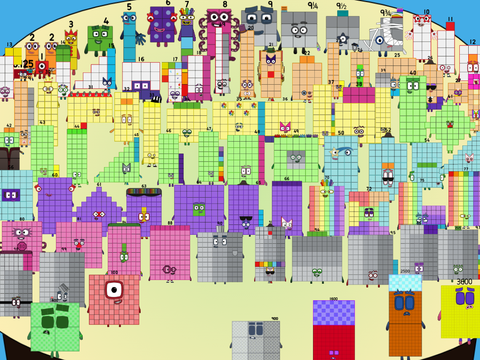 Numberblocks Band the epoc return //1/1/1/1/1//111111