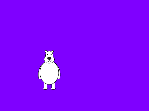 Bear screensaver