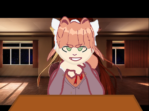 I Can't Decide ||MEME TEMPLATE|| Monika