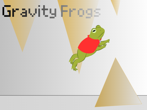 ⭐Gravity Frogs⭐ * mobile friendly :D *