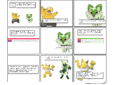 testing out a website (made with pokemon.comic.studio)