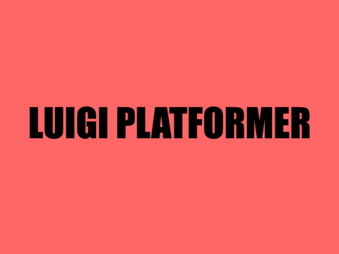 luigi platformer