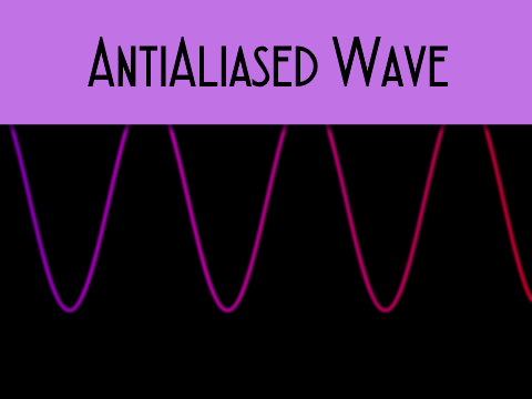 Anti-Aliased Wave