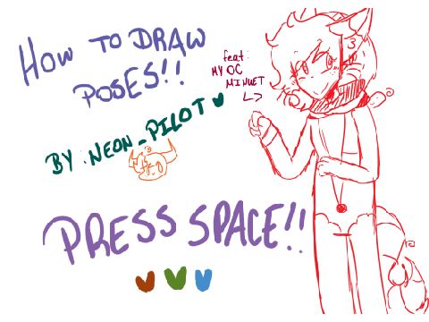 How to Draw Poses!! (TUTORIAL)