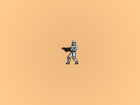 Clone Trooper Shooting Sim
