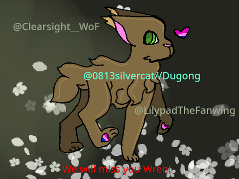 we will miss you, @-Wrenwing-! remix remix