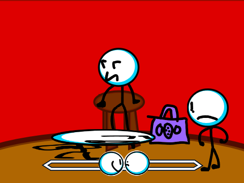 cook eat ded - but it STICKMAN