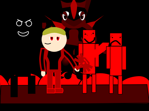 Fedora vs Dark Martinat & his guards (+D388's minion) [6]