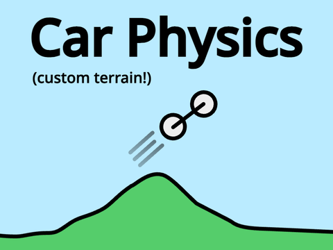 Car Physics (Pen) — Infinite Custom Terrain