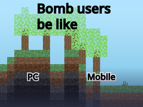 Bomb fruit users be like