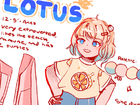 lotus || reference sheet!!
