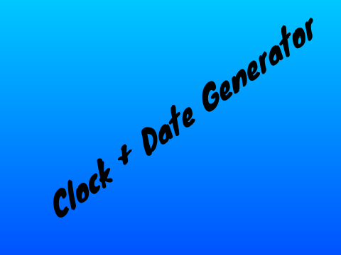 Clock+Date