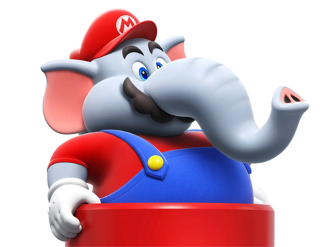 WHY IS MARIO AN ELEPHANT