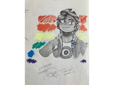 HAPPY PRIDE HAVE SOME GAY DOODLES (lmk, tma, homestuck, toh, n taz)