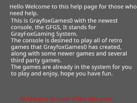 GFGS Info