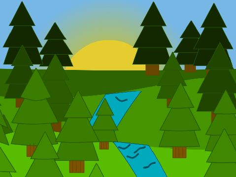 evergreen parallax