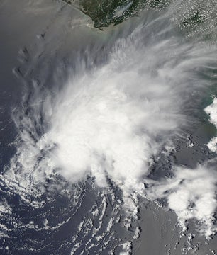 Track of Tropical Storm Arlene (2023)