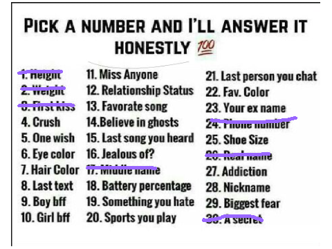 ♣️ I will try to be honest