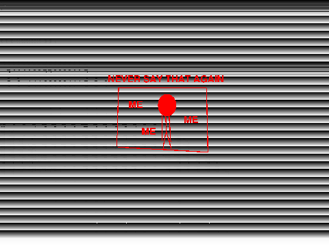 NEVER SAY THAT AGAIN ON SCRATCH