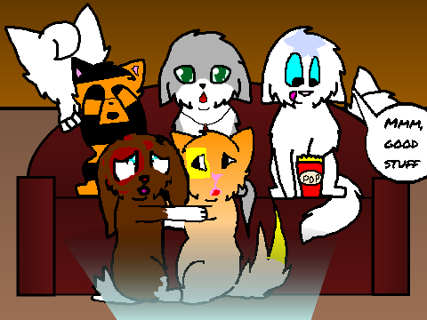 Lionwhisker/me watching a horror movie remix