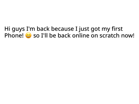 I’m back!!!!!