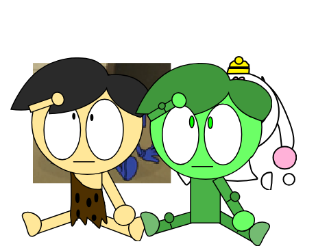 Geoge & Centon in my Blue Pixel Style